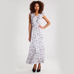 Banana Republic | Floral Ruffle Maxi Dress